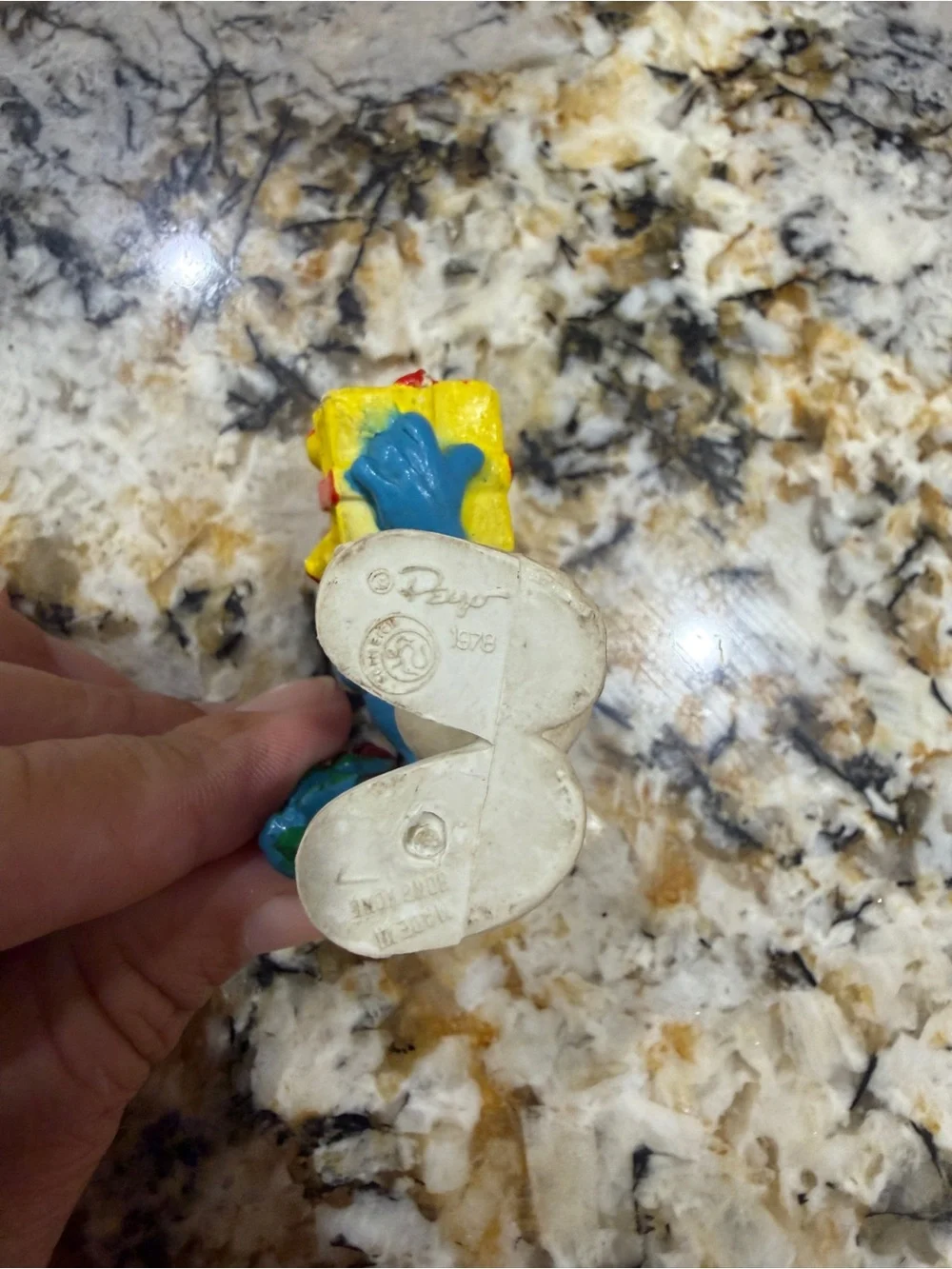 Vintage 1978 Jokey Smurf
